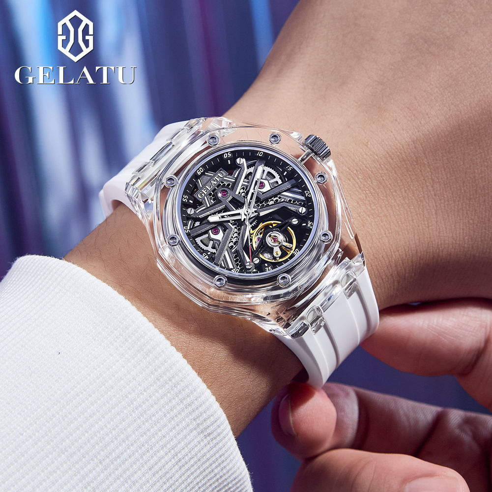 GELATU 8002 Automatic Mechanic - Luxury Watch Straps avaliação e preço