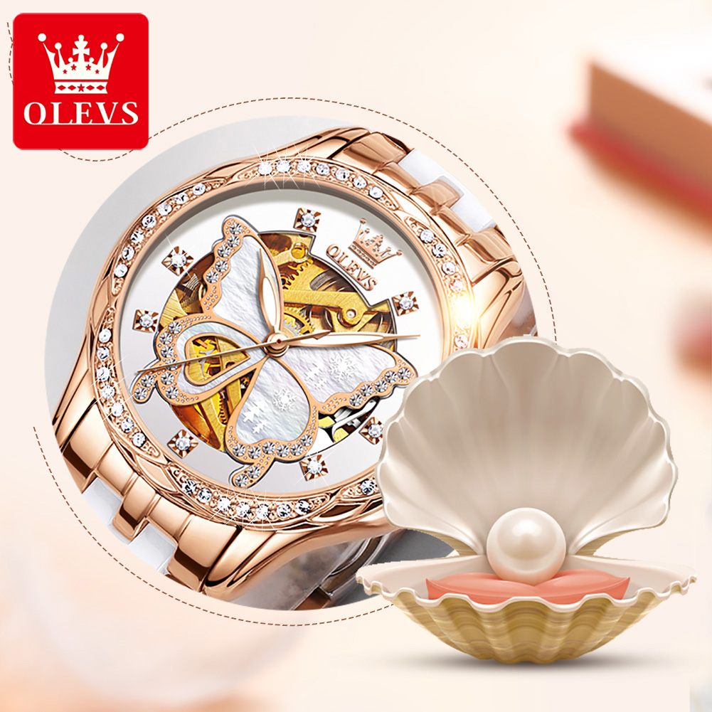 OLEVS 6622 Luxury Women All Au - Luxury Watch Hd avaliação e preço