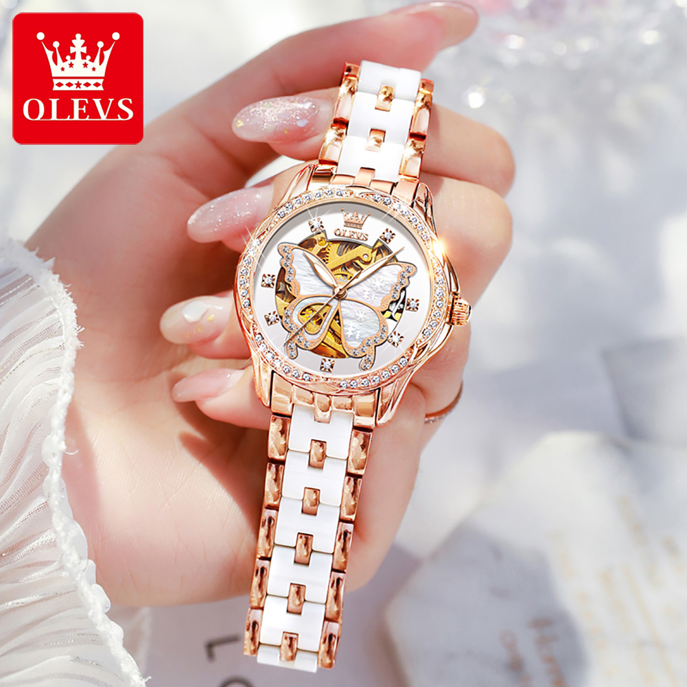 OLEVS 6622 Luxury Women All Au - Luxury Watch Hd avaliação e preço