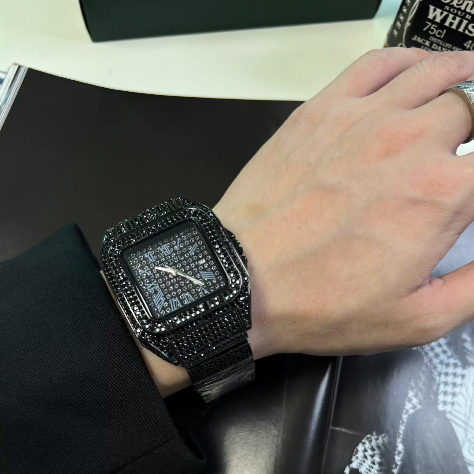 Gold or black Watch Ice Out Sq - Luxury Watch Manufacturers avaliação e preço