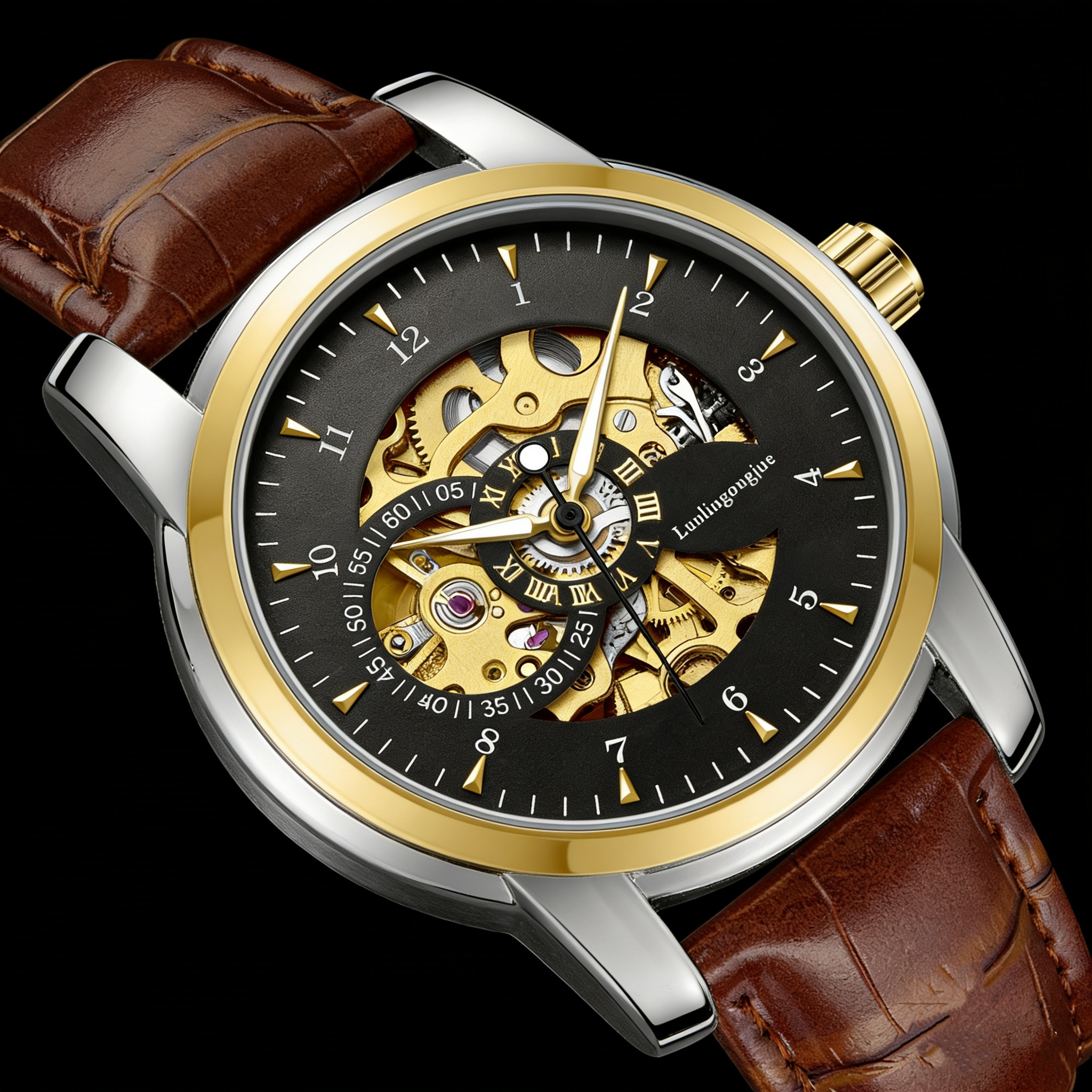 Classic Men's Automatic Mechan - Luxury Watch Name Brands avaliação e preço