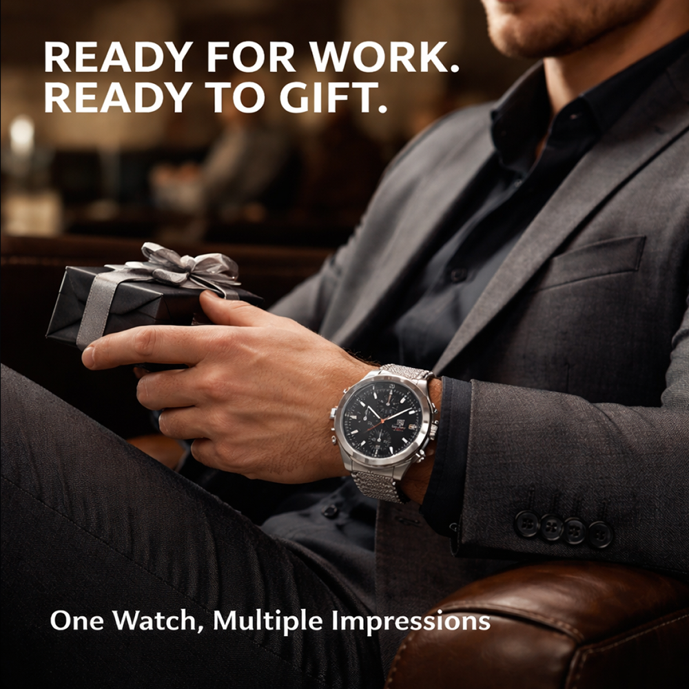 BENYAR Top Luxury Brand Men's  - Luxury Watch Straps avaliação e preço